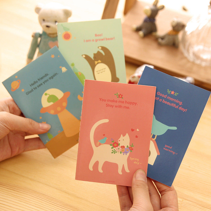 Special Korean stationery cute cartoon book wholesale student children notebook gift small gifts