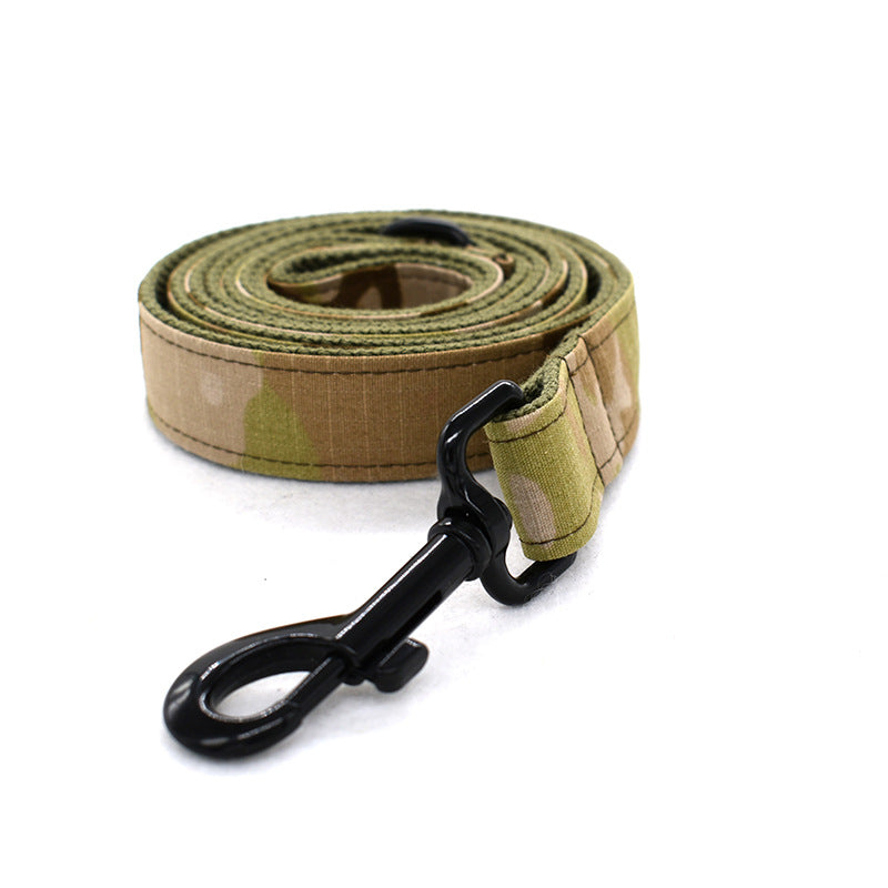 Camouflage Pet Dog Leash Collar Set