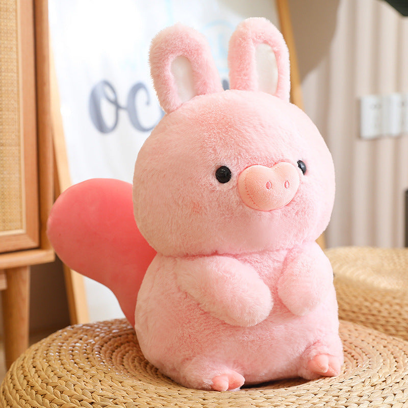 Cute Rabbit Pig Doll Plush Toy