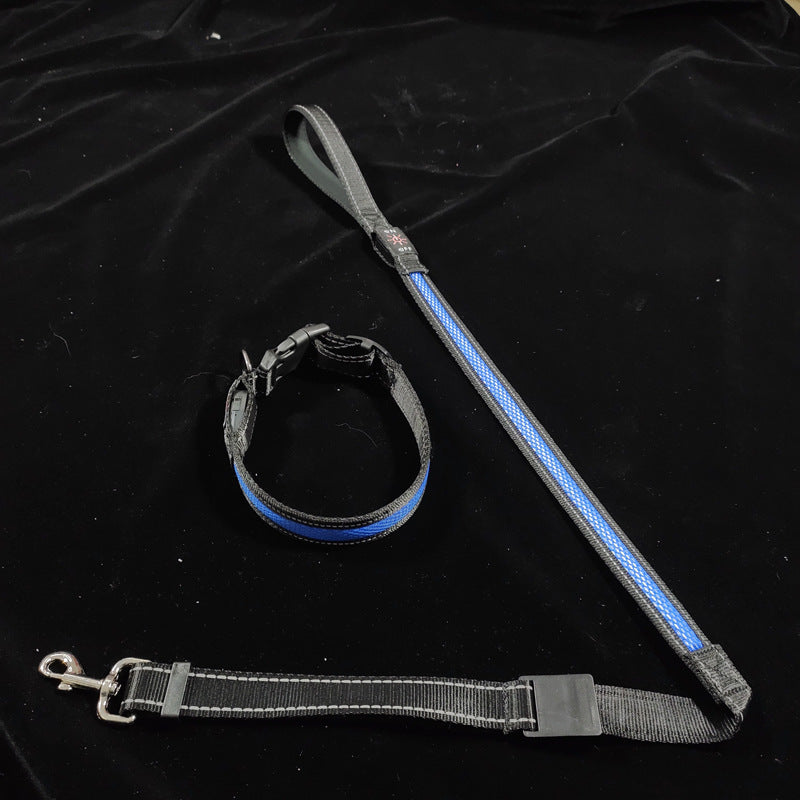 USB Charging Telescopic And Portable Pet Collar Suit