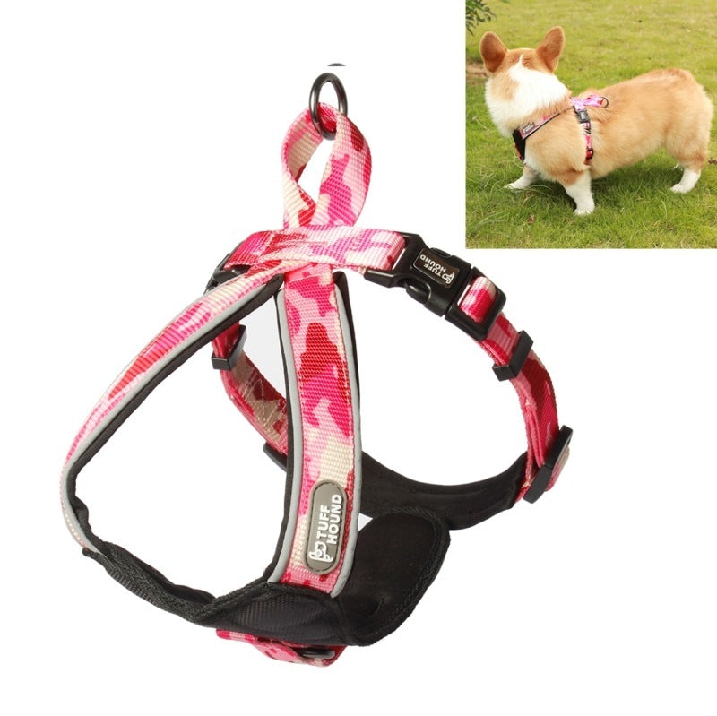 Tuffhound 1628 walk dog with breast strap collar