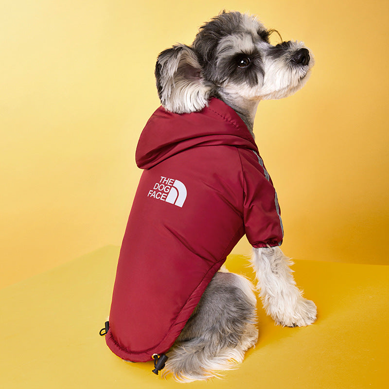 Ropa de invierno para perros más chaqueta gruesa de terciopelo