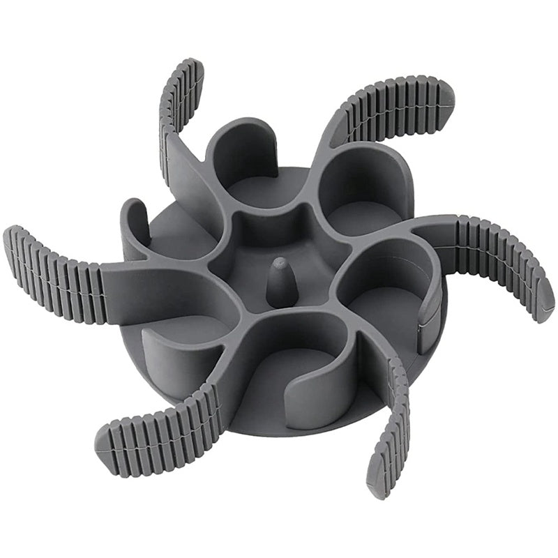 Gamelle d'alimentation lente pour chien Gamelle en silicone en spirale pour chien dans le distributeur au taux d'alimentation