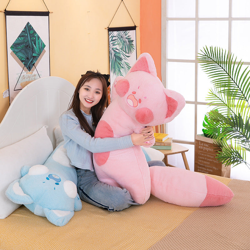 Home Fashion Simple Long Plush Toy Pillow