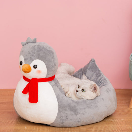 Cartoon Animal  Autumn And Winter Seasons Cat Sofa