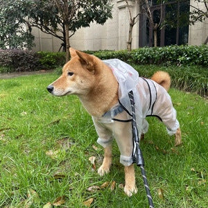 Chubasquero impermeable para perros grandes y mascotas