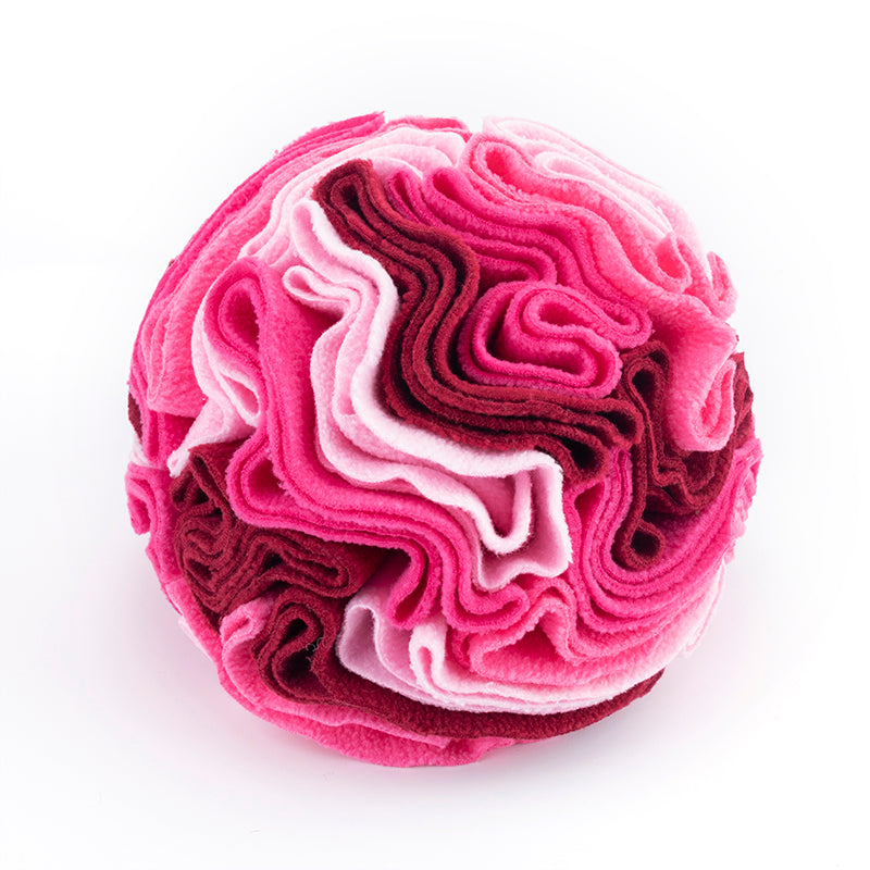 Snuffle Ball Juguetes interactivos para perros Bola Cerebro de perro Estimulante mental Rompecabezas Juguetes para perros Juego de enriquecimiento Estera de alimentación para aliviar el estrés Portátil Lavable a máquina