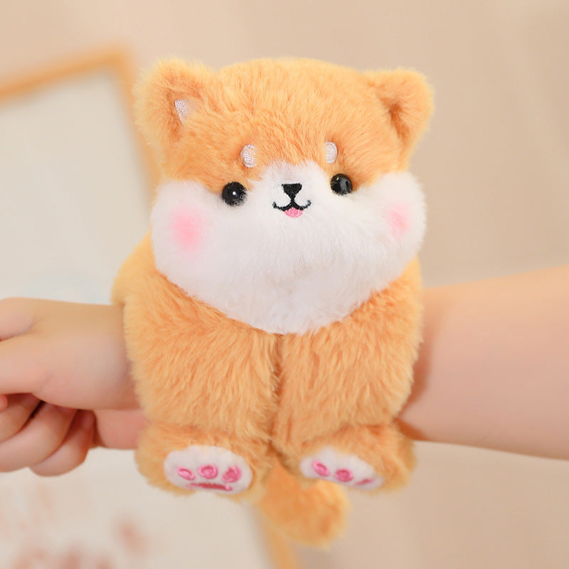 Cute Animal Doll Plush Toys Pop Hand Ring Children's Cartoon Accessories Gift