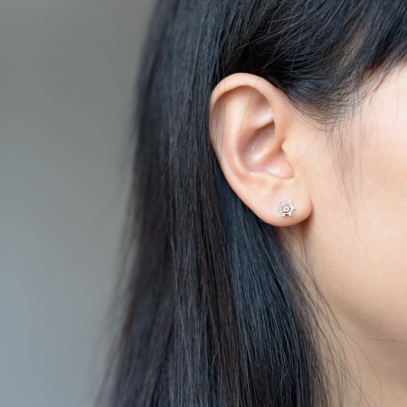 Animal turtle earrings