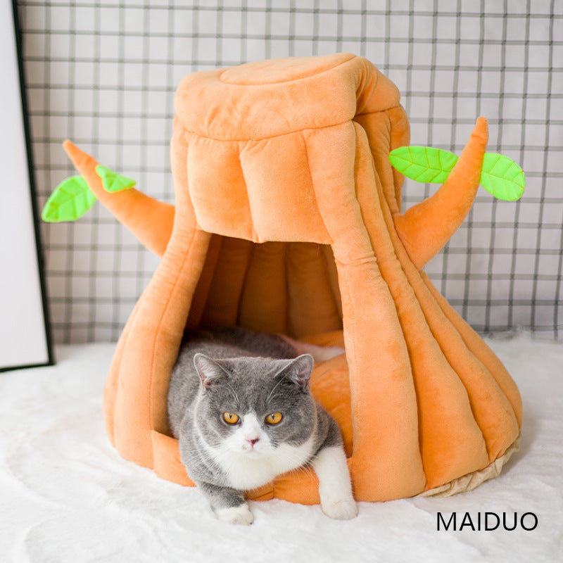 Cat House Cat Kennel Cat Supplies Pet Nest Cage Cat Nest Cat Pet Nest Cat Home Cat Room Brown Pet Nest Plush Cat Bed Nest Cat Cute Cat Cage