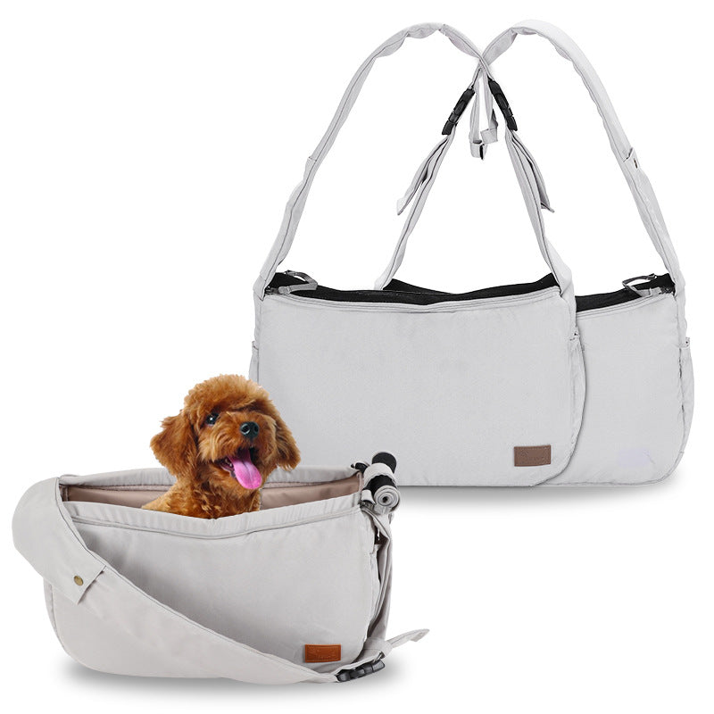 Bolso bandolera de viaje para perros y gatos