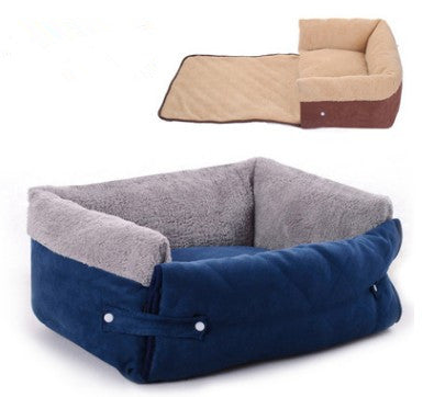 Lits amovibles pour animaux de compagnie Flip Pet Nest avec couverture