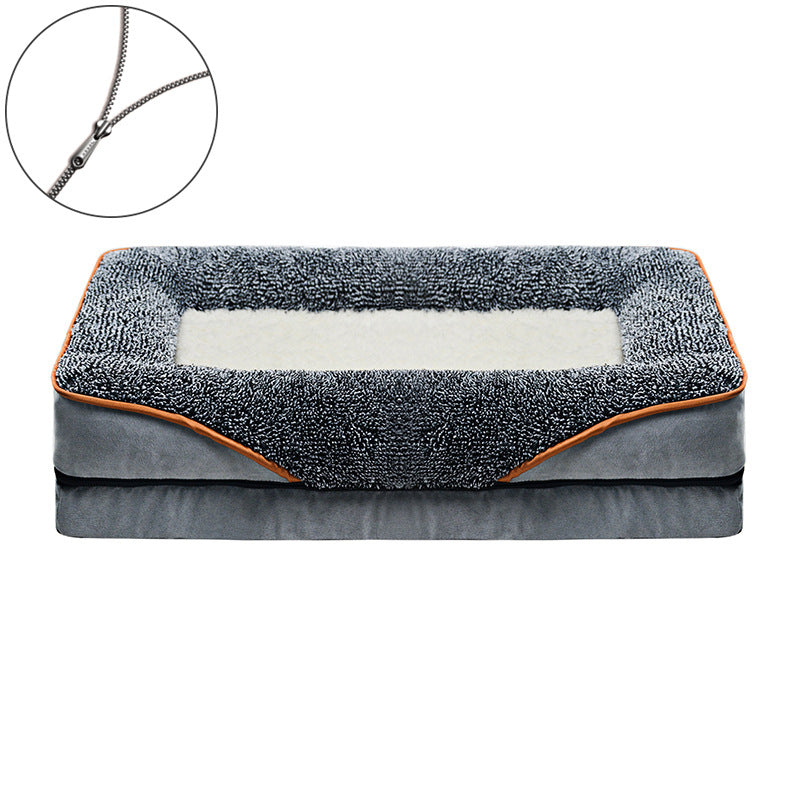 Pet Supplies Square Sofa Bed Dog Kennel Cat Litter Pet Pad