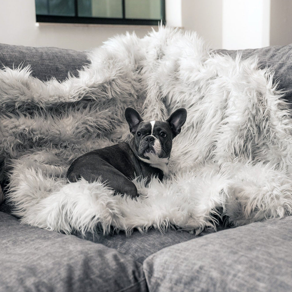 Coussin chaud d'hiver épais pour chien, coussin pour animaux de compagnie haut de gamme