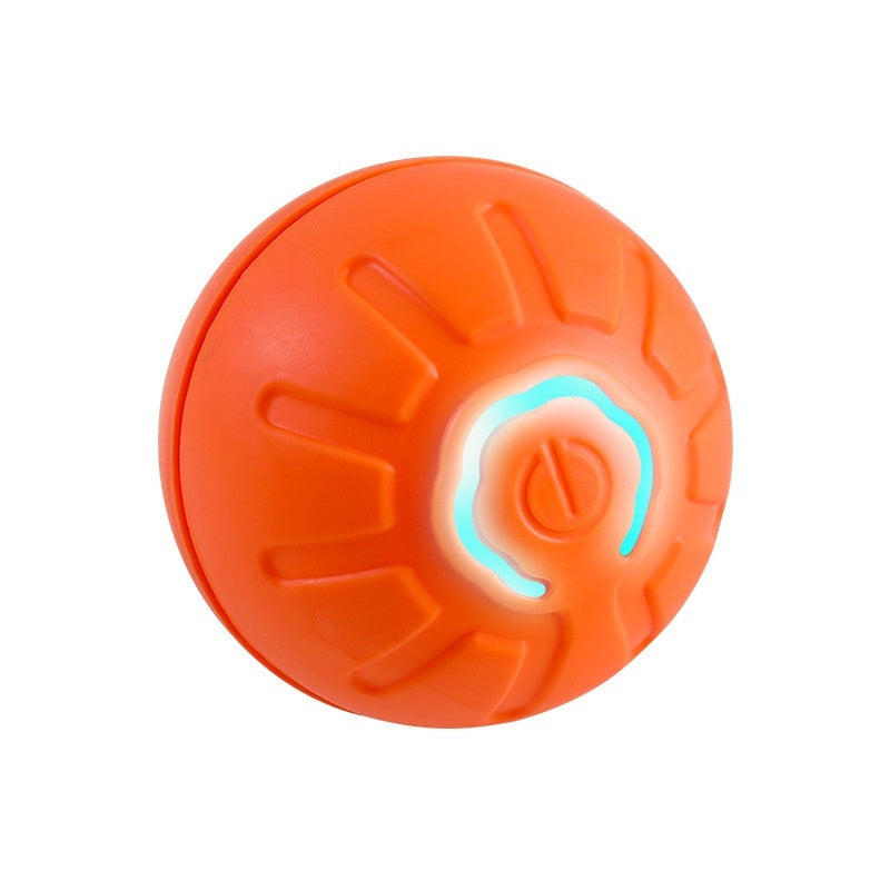 Pelota de juguete para Perro inteligente, juguete interactivo electrónico para mascotas, bola móvil, USB, rebote móvil automático para cachorros, regalo de cumpleaños, producto para gatos