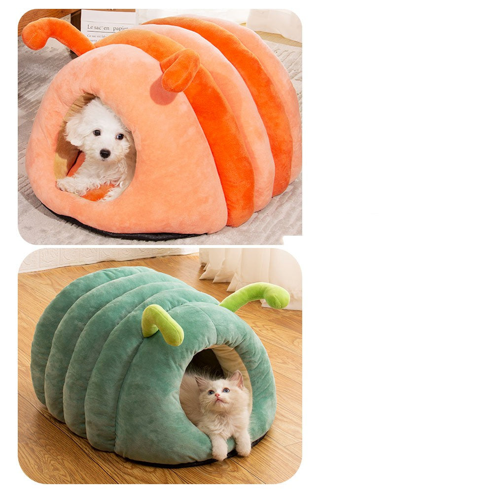 Plush Pet Bed Winter Warm