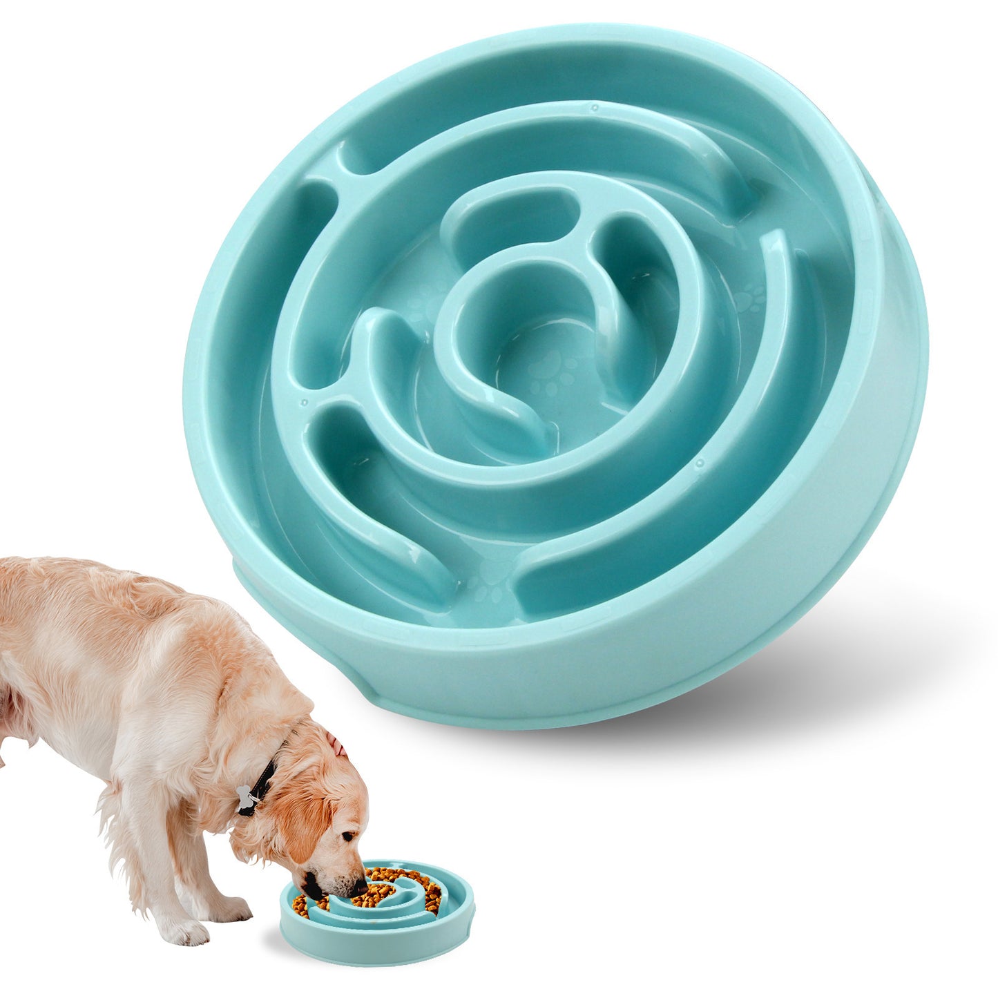 Gamelles pour chien à alimentation lente Gamelle en silicone pour chien pour une alimentation saine Gamelle pour chiot à alimentation lente Gamelles anti-étouffement pour chien à alimentation lente