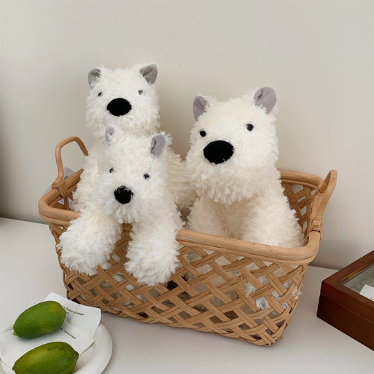 Fashion Simple Dog Shape Plush Toy