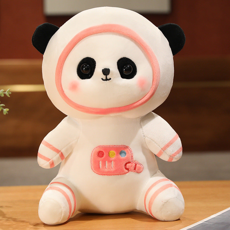 Jouets en peluche panda de la série Space