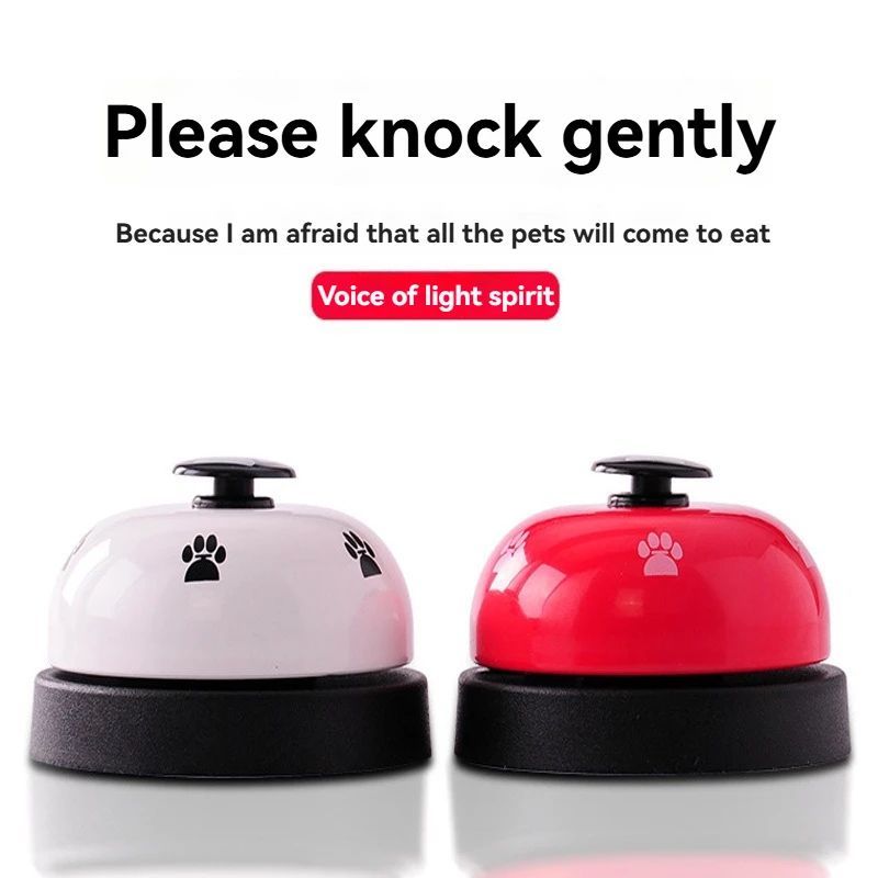 Pet Bell Cat Dog Trainer Cat Dog Trainer Toy Dog Trainer Footprints Pet Bell