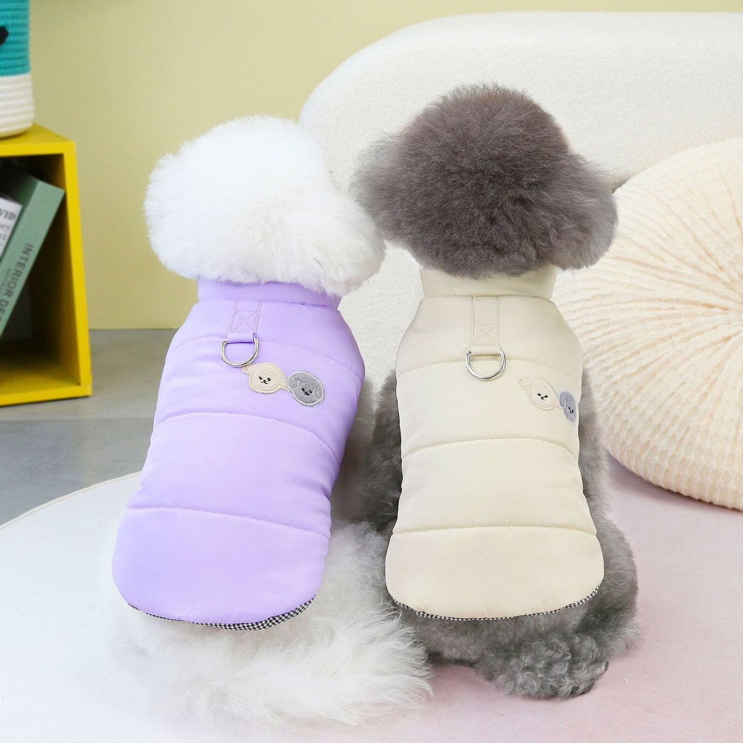 Gilet en coton pour vêtements d'hiver pour chiens