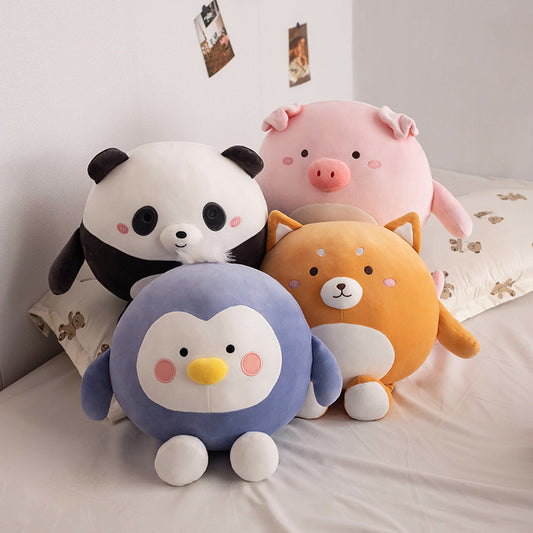 Cute Party Cartoon Plush Toy Original Cute Animal Doll Children Accompanying Gift