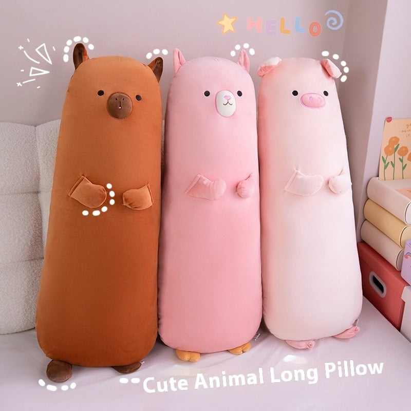 Cartoon Animal Girls' Bed Sleeping Leg-supporting Pillow