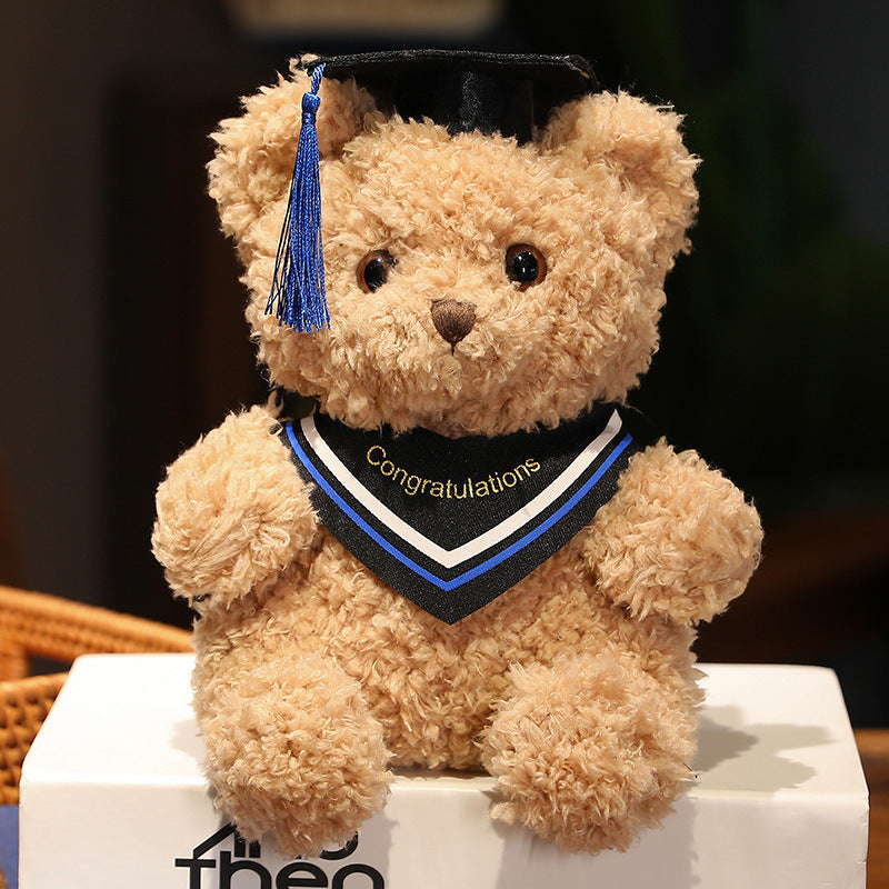 Gown Of Doctor Degree Teddy Bear Doll Plush Toys