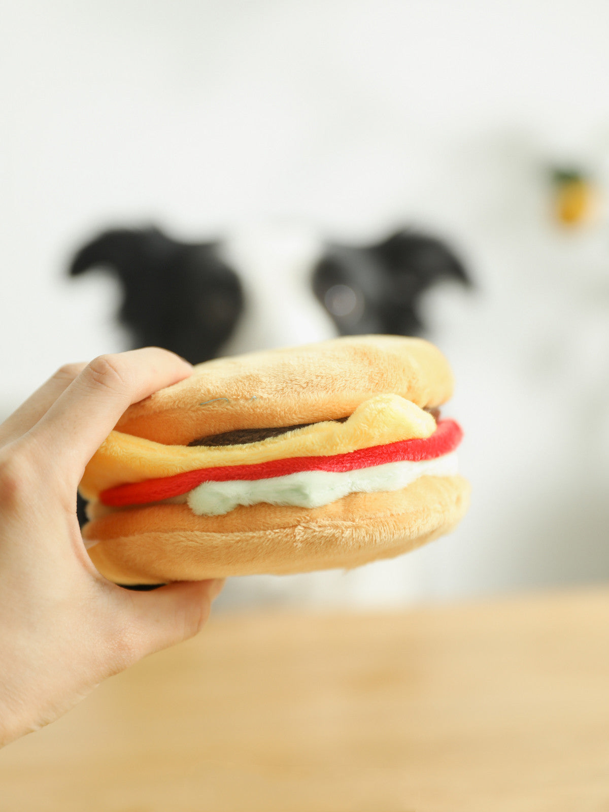 Llamaré a la comida cocinada para aliviar el aburrimiento Artefacto Mascotas Juguetes de peluche resistentes a las mordeduras