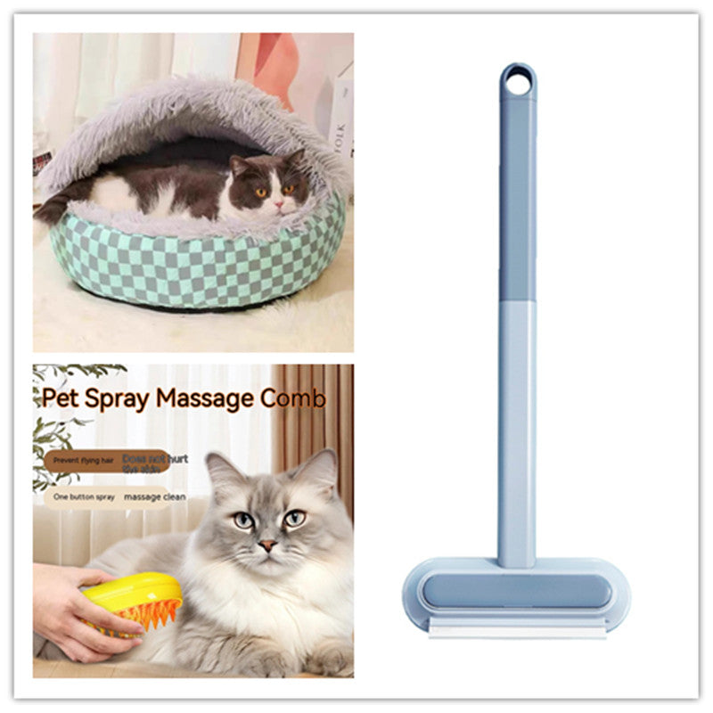 Peigne de Massage par pulvérisation électrique pour chiens et chats, nettoyage à sec sans eau, pour animaux de compagnie