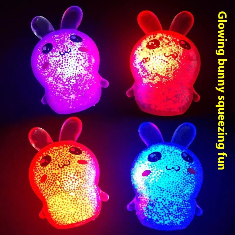 Animal Shape Glowing Foam Squeeze Beads Toy