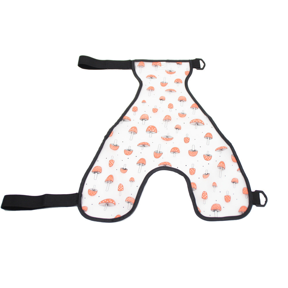 Tablier pour chien Serviette de salive mignonne imperméable