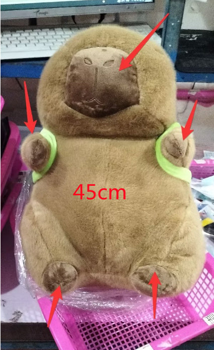 Cute Capabala Capybara Plush Toy Doll