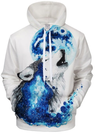 Animal pattern men's sweatshirt