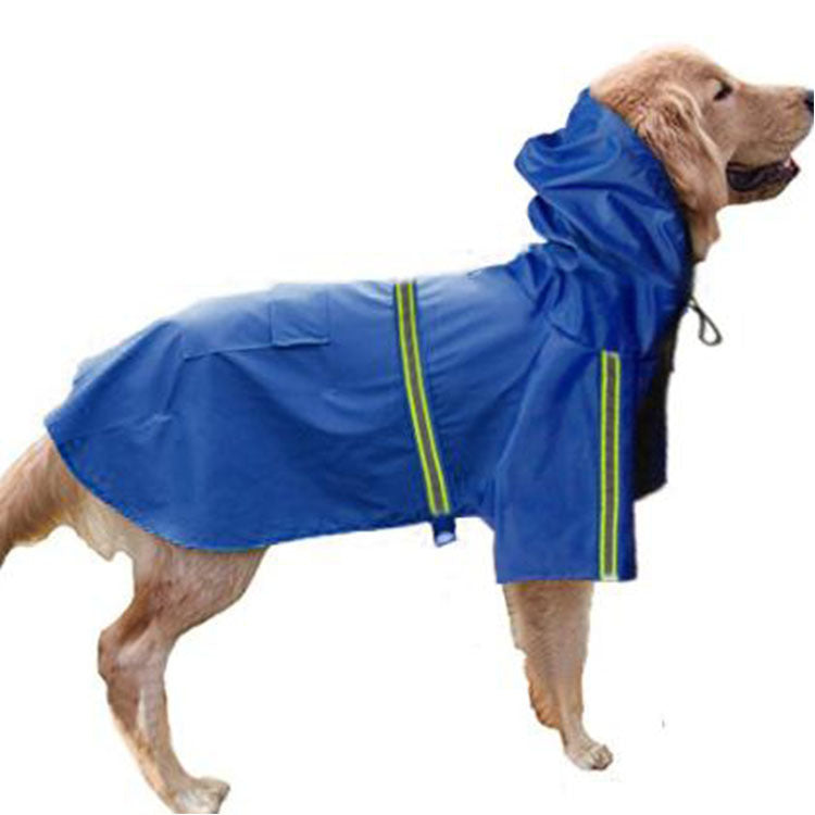 Manteau de pluie pour chien printemps et été, nouvelle cape imperméable pour chien, imperméable réfléchissant, grand imperméable pour chien