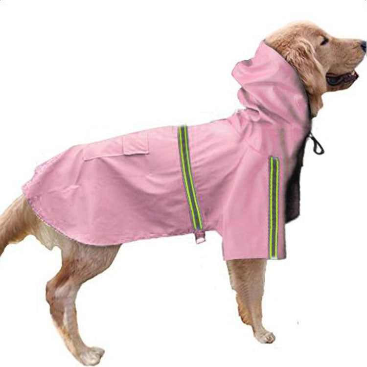 Manteau de pluie pour chien printemps et été, nouvelle cape imperméable pour chien, imperméable réfléchissant, grand imperméable pour chien