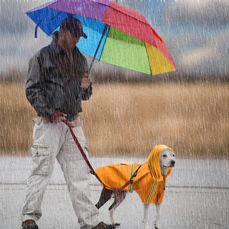 Manteau de pluie pour chien printemps et été, nouvelle cape imperméable pour chien, imperméable réfléchissant, grand imperméable pour chien