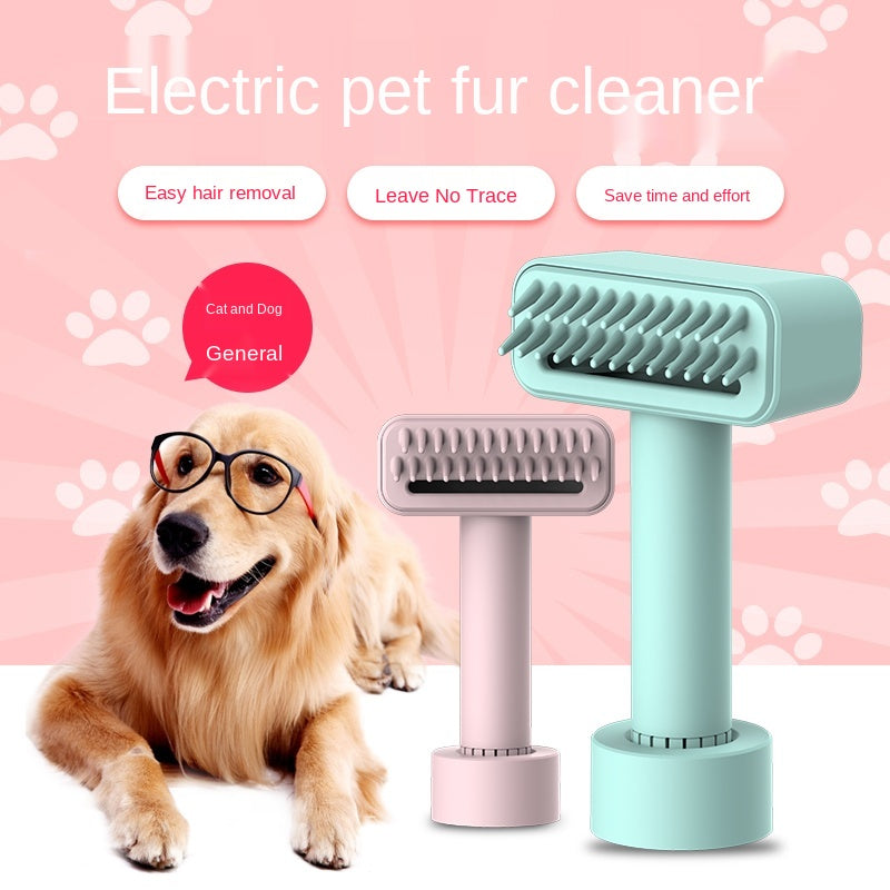 Peigne électrique sans fil pour animaux de compagnie, élimine les puces, toilettage pour chiens, peigne de nettoyage de fourrure