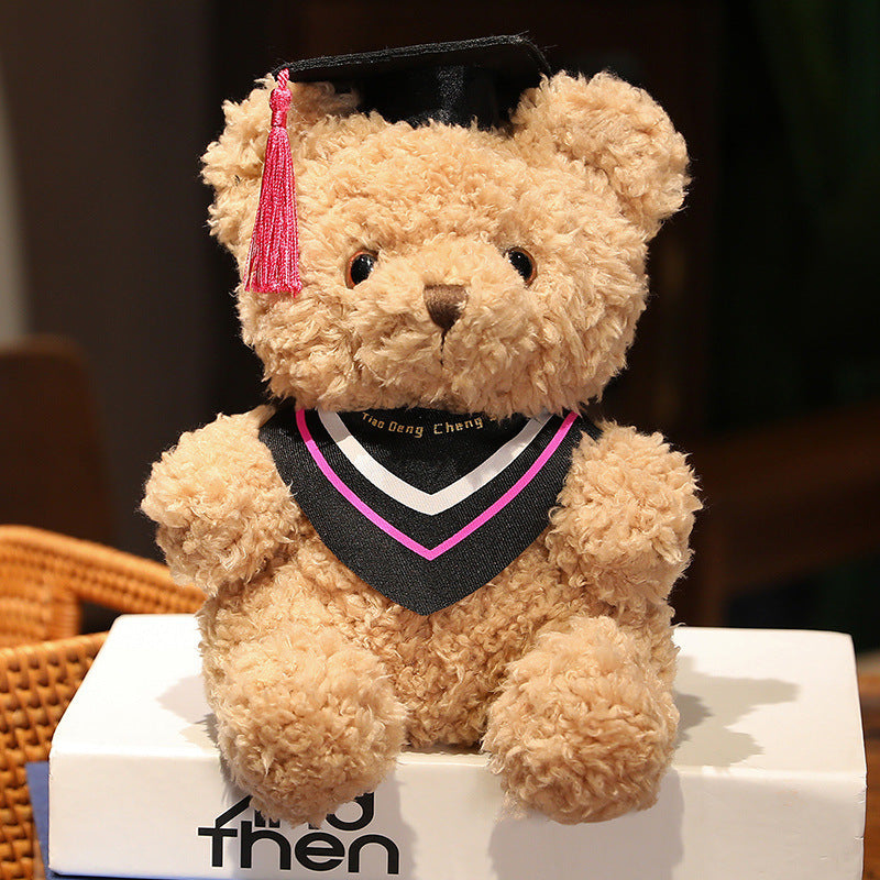 Gown Of Doctor Degree Teddy Bear Doll Plush Toys