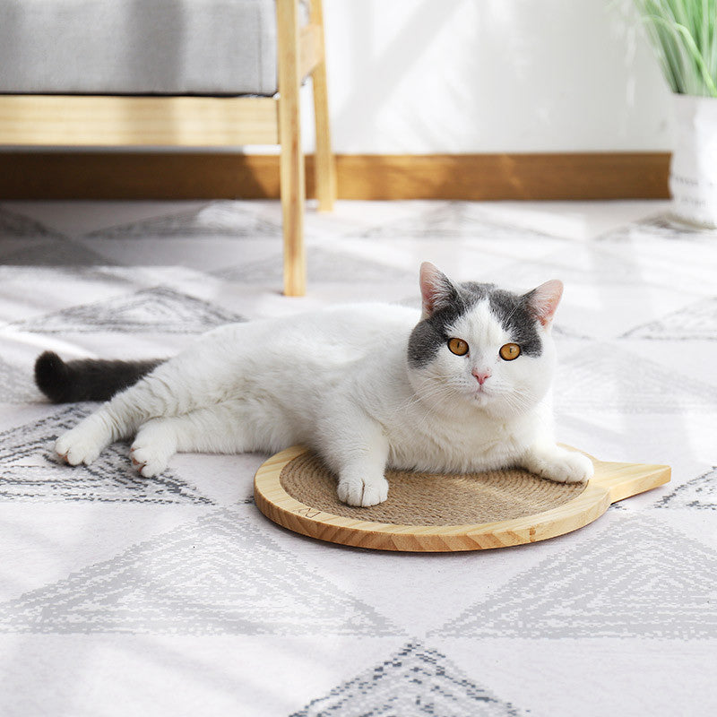 Cat Scratcher Board Scratching Post Mat Wall Mounted Scratcher Pad with Suction Cup Toy Cat Claws Care Toys