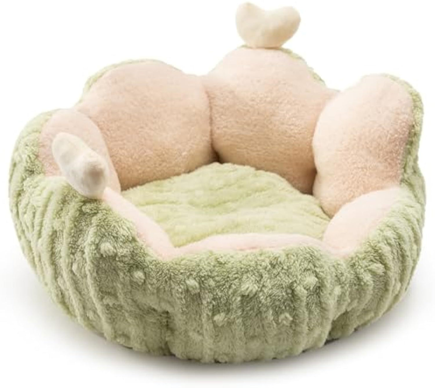 Lits apaisants pour chats Hollypet pour chats d'intérieur Lits mignons pour animaux de compagnie en forme de cactus Lit moelleux pour chiots Lit antidérapant pour très petit chien