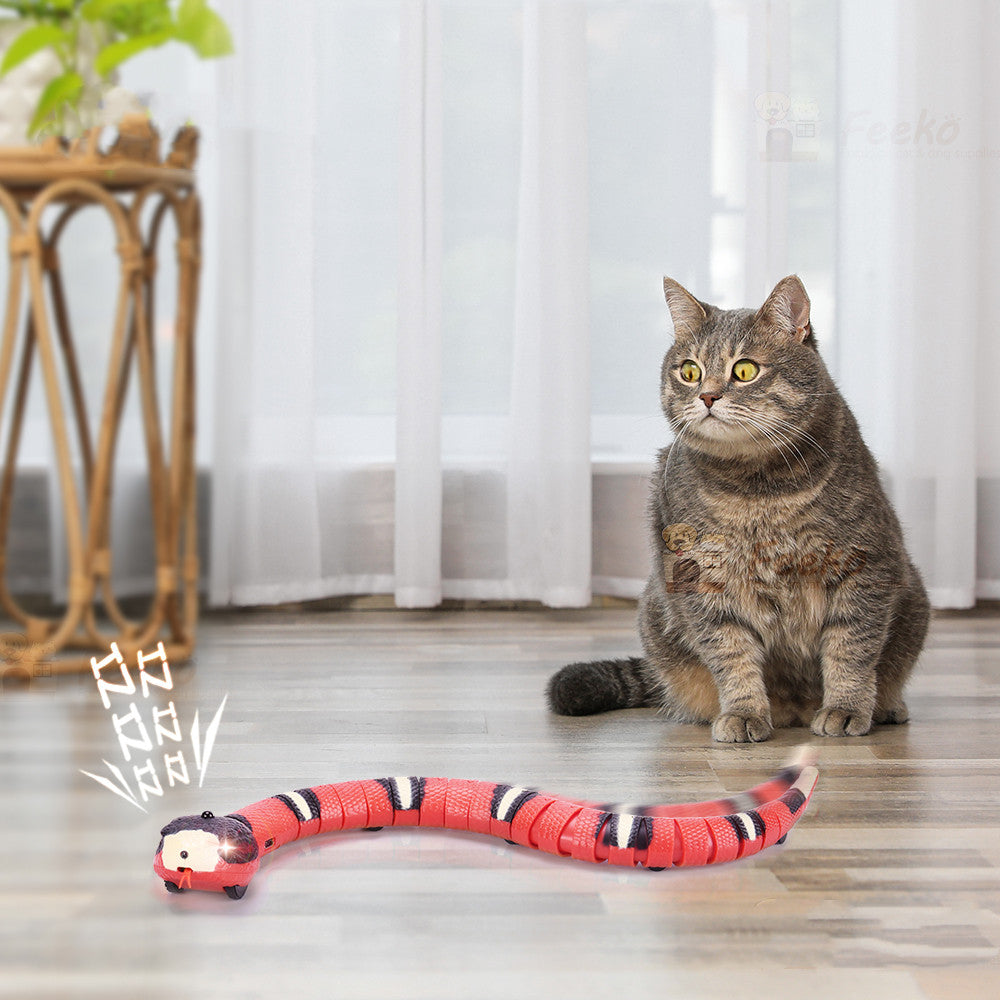 Jouets de serpent à induction électrique pour dormir interactif et délicat