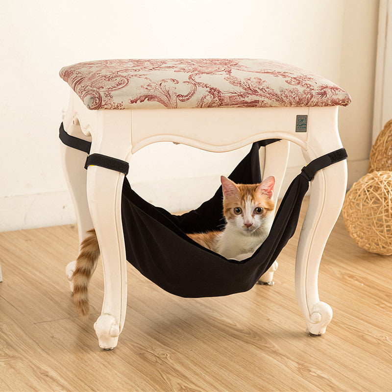 Hamaca para gatos Cama para gatos Tumbona Sofá Cojín Silla colgante desmontable