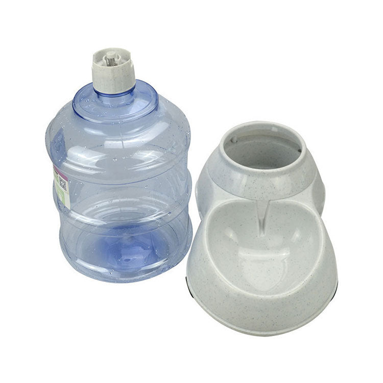 Chats chiens mangeoire automatique pour animal de compagnie fontaines d'eau potable grande capacité en plastique animaux chien bol de nourriture distributeur d'eau