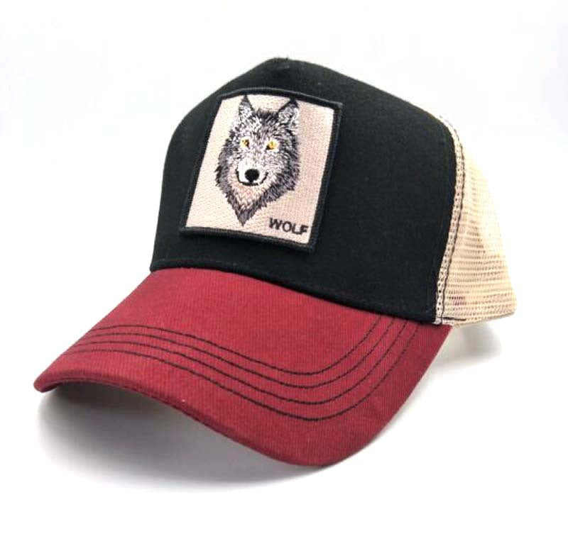 Casquette de baseball à motif animalier