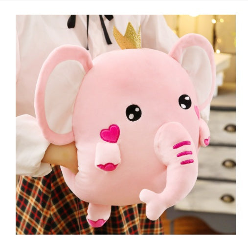 Cartoon Animal Pillow Blanket Plush Toy