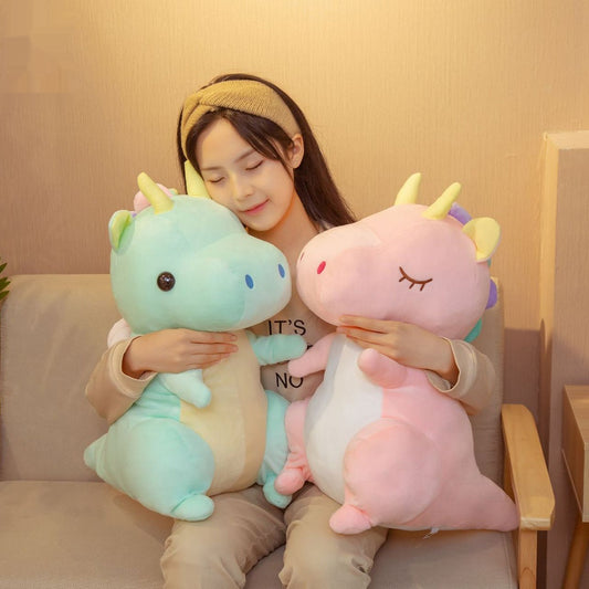 Fantasy Girl Series Angel Wings Dinosaur Doll Plush Toy