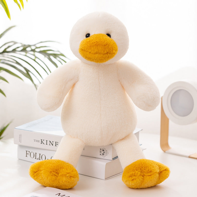 Cute Big White Duck Hug Pillow Plush Toy Frog Puppy