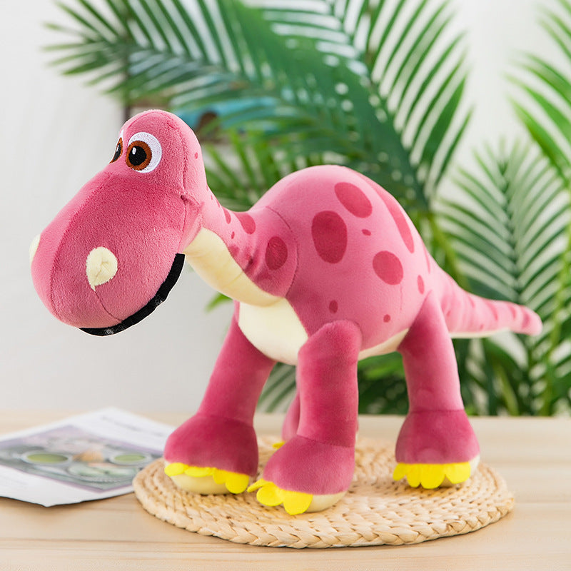 Nouveau jouet en peluche de simulation de dinosaure mignon