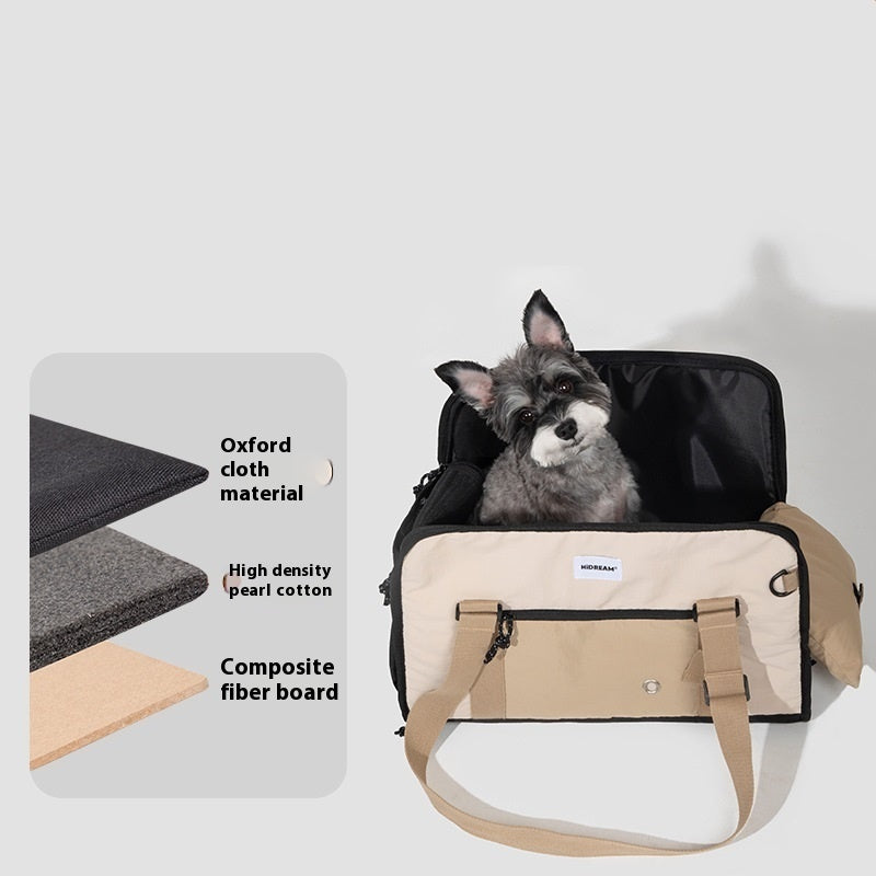 Sac à bandoulière Portable en toile légère et respirante pour chat, sac pour animaux de compagnie